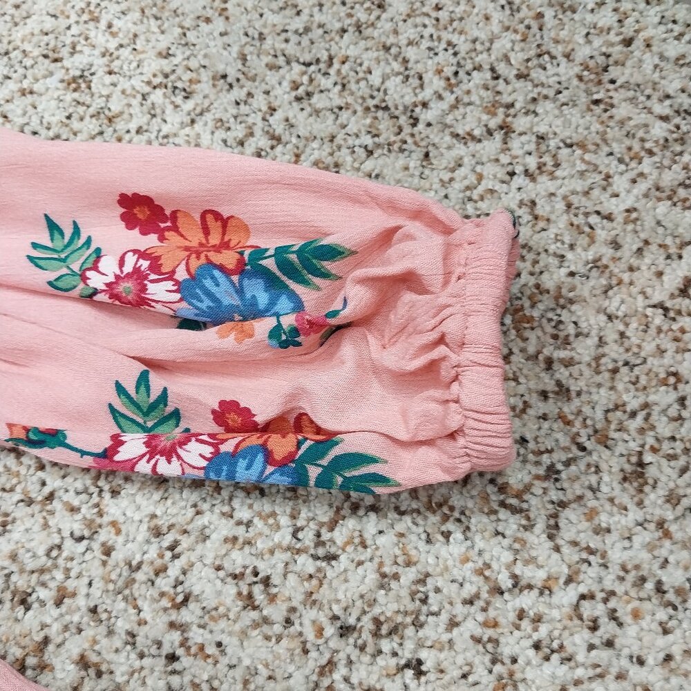 3073 Size Small Matilda Jane Tunic Dress in Pink and Blue. - Picture 3 of 7